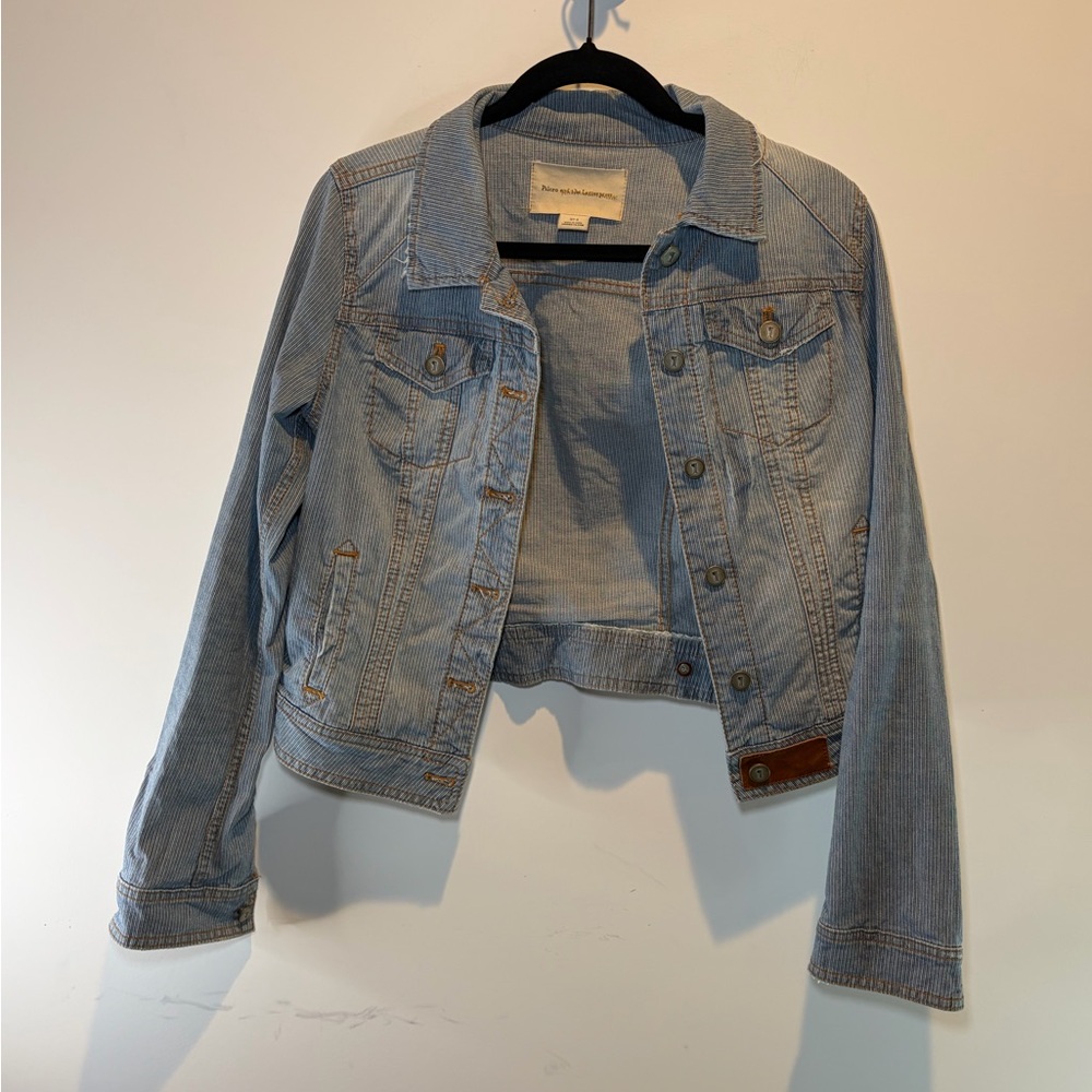 Pilcro and the Letterpress‎ Light Blue Denim Jacket